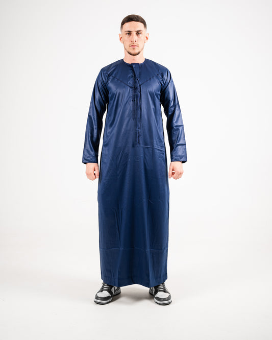 Midnight Blue Sheen Thobe