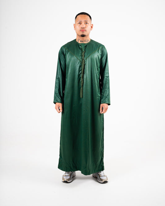 Emerald Green Sheen Thobe