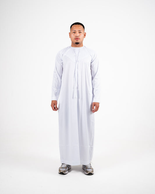 White Sheen Thobe