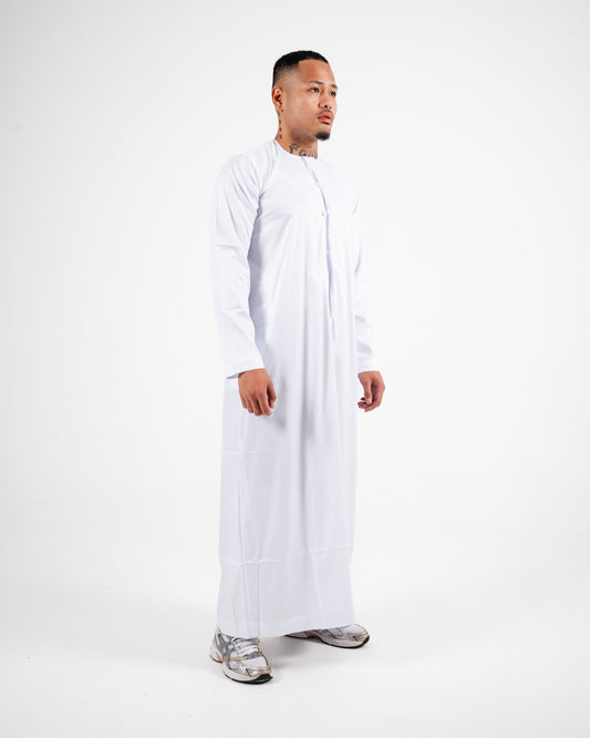 White Sheen Thobe