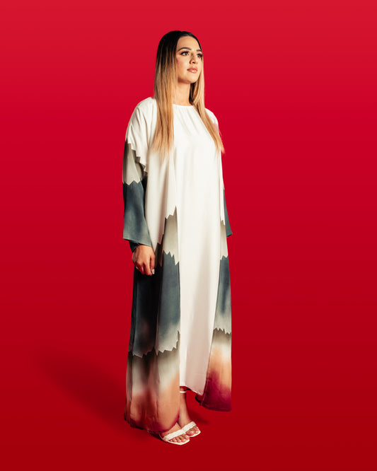 Enchanted Forest Collection - Rainforest Open Abaya