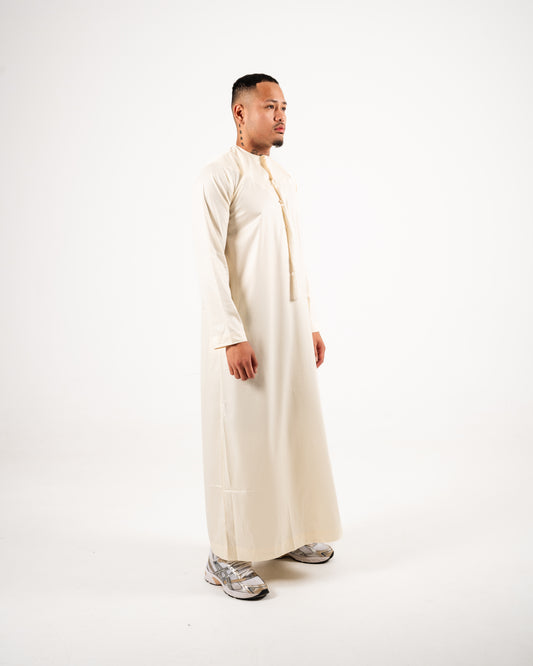 Butter Yellow Sheen Thobe